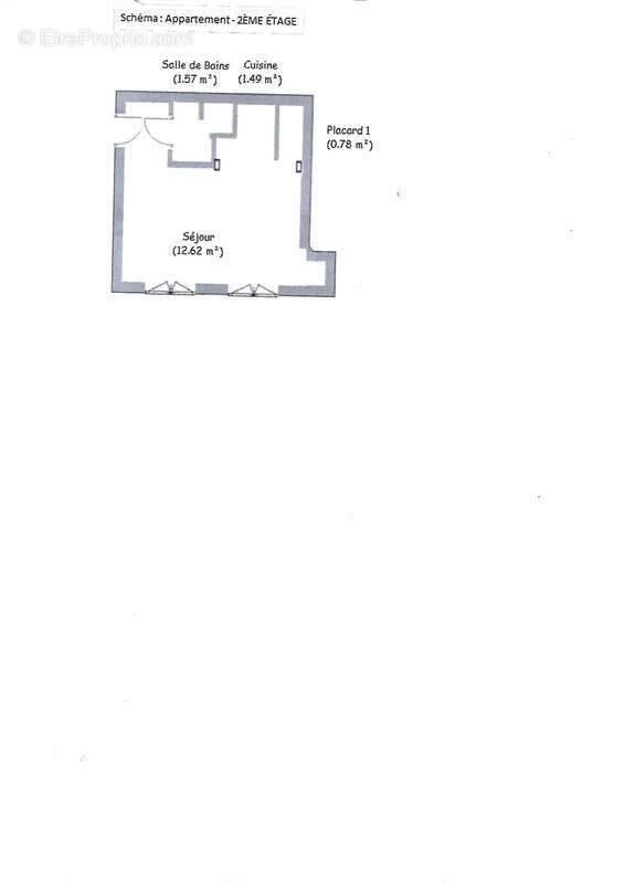 Studio à vendre - PARIS 7EME ARRONDISSEMENT (75) Rue Rousselet - 17,27 m2 - 320 000 € honoraires d'agence inclus - photo 10