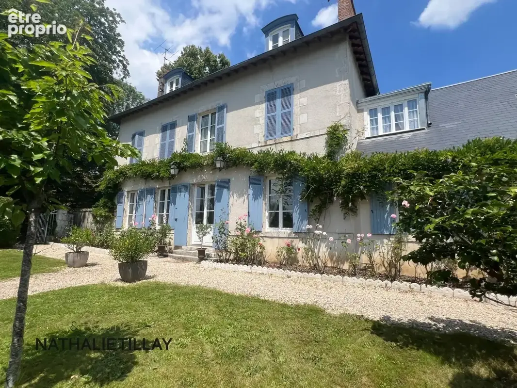 Saint-Jean-le-Blanc, proche Orleans, à vendre, maison de Maitre du XIXème de 423 m² habitables, avec piscine, parc arboré de 4 6 - photo 5