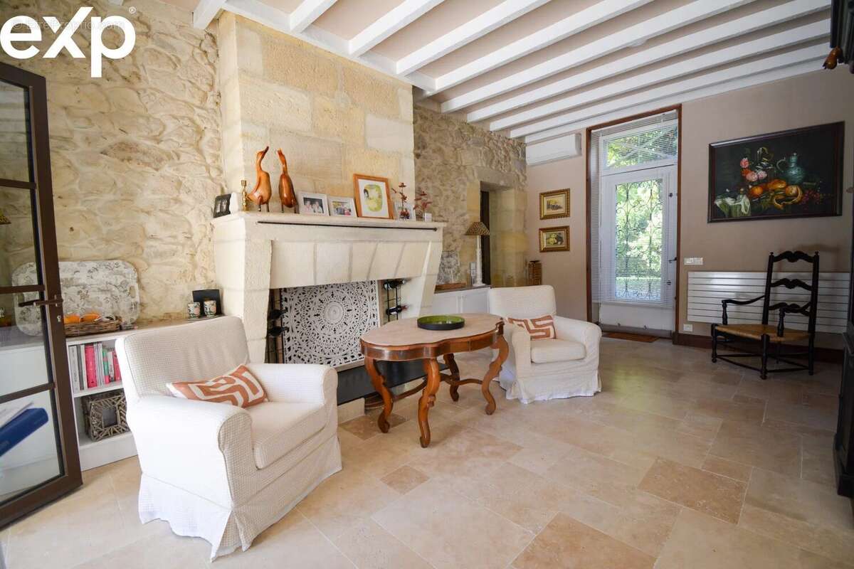 Un coin d'échange - Maison à BEAUTIRAN