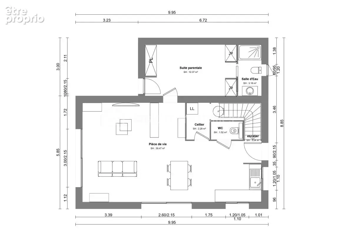 Rare – terrain à bâtir de 227 m² au calme, à proximité du centre-ville - photo 7