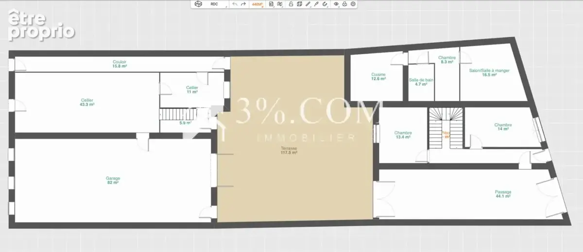 Ensemble immobilier de 500 m2 composé de deux bâtiments MIRE - photo 19