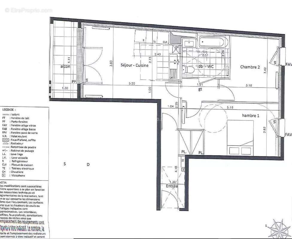 Appartement à ASNIERES-SUR-SEINE