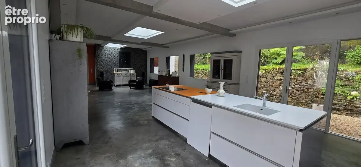 Exclusivité à Brest : Rénovation d'architecte d’exception, grand jardn - photo 2