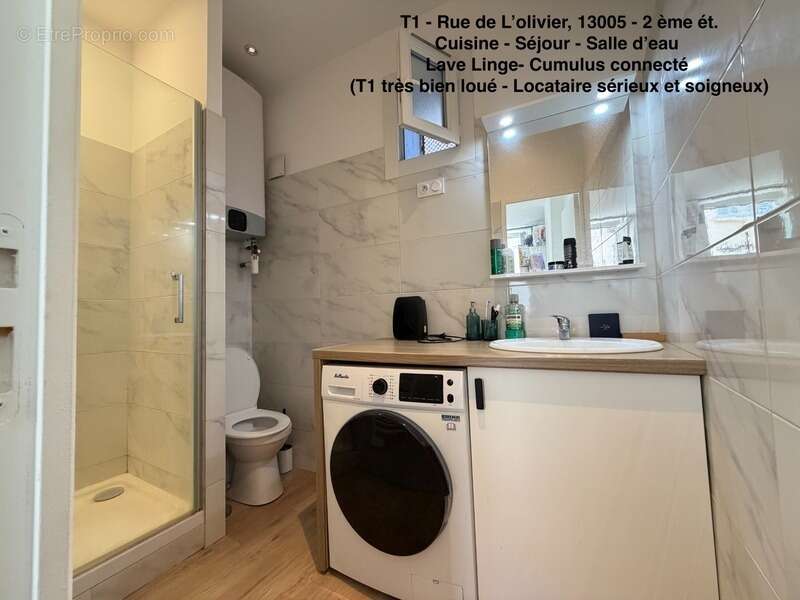 13005 - Quartier CAMAS - Rue de L'Olivier - 2ème étage - T1 - 20m2      99 000 euro FAI - photo 7