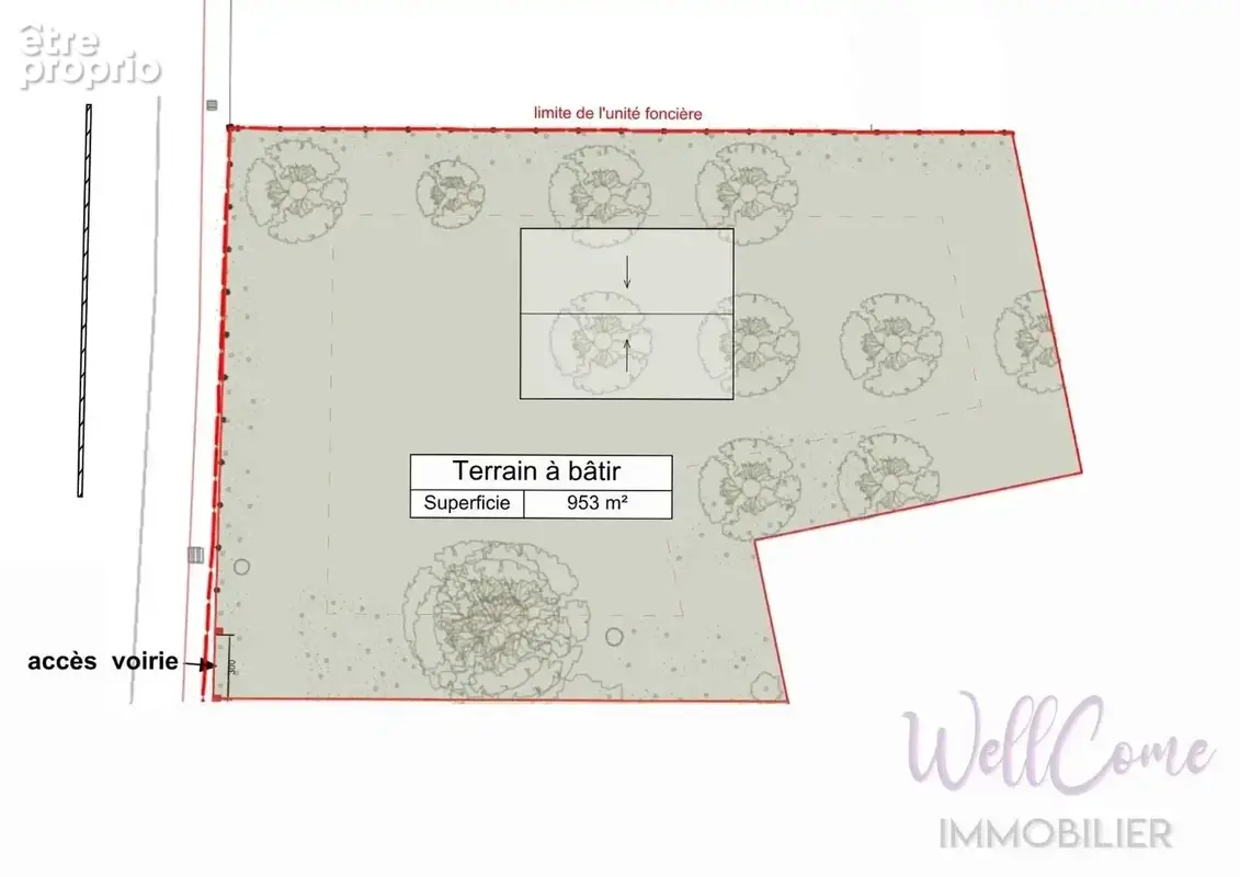 Terrain plat constructible de 953 m² — Libre constructeur — Grésy-sur-Aix - photo 4