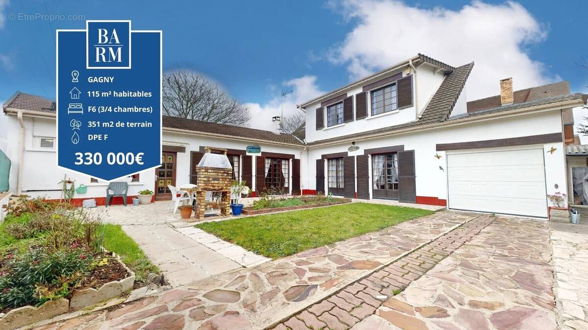 Maison à GAGNY