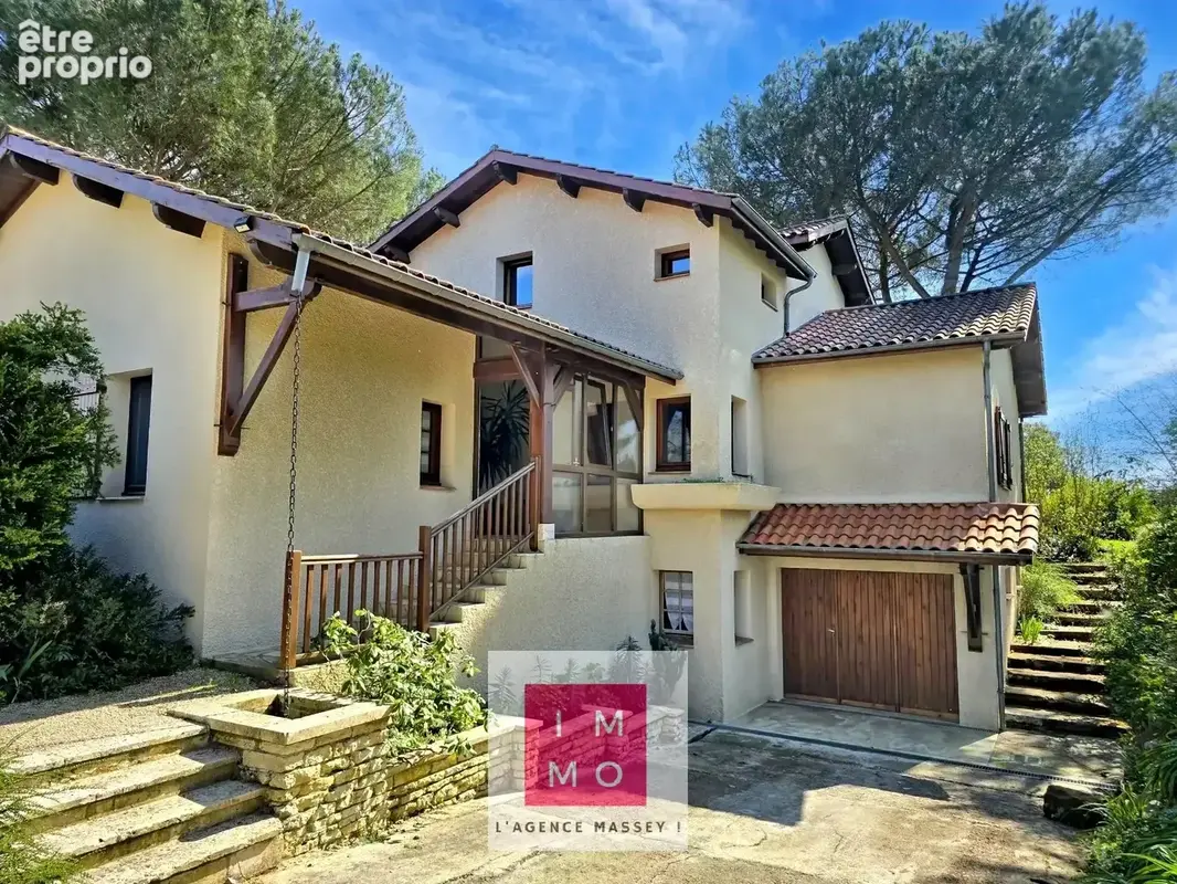 Charmante demeure d'architecte vue pyrenees  5 chambres  sous-sol  hectares si besoin - photo 4