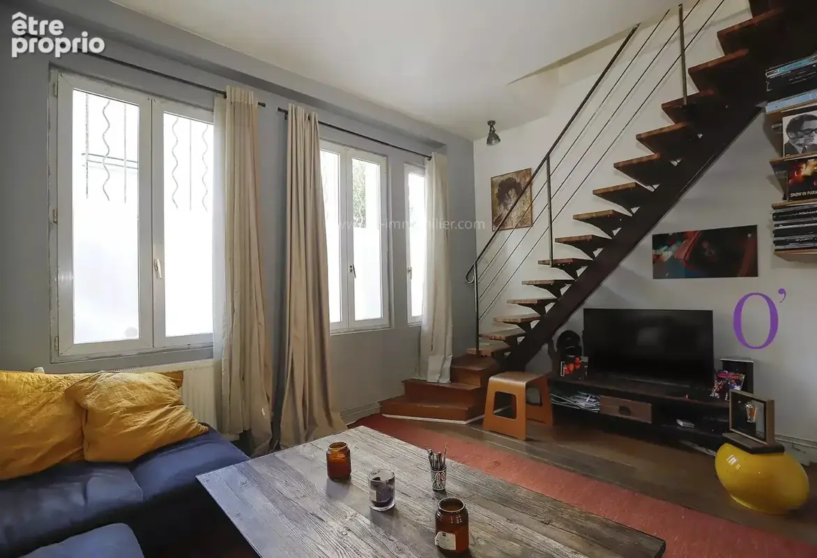 3 pièces 64 m², duplex, calme, charme, beaux volumes - photo 3