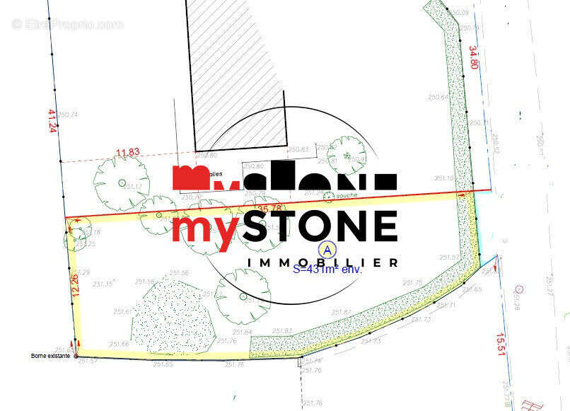 Terrain à SAINT-DIDIER-DE-FORMANS