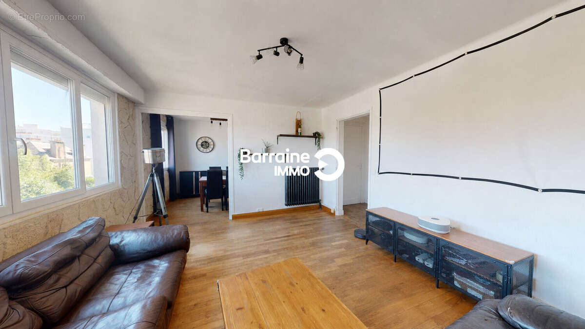 Exclusivite agence - lorient le rouho - appartement t4 de 68m² dernier etage avec garage - photo 2