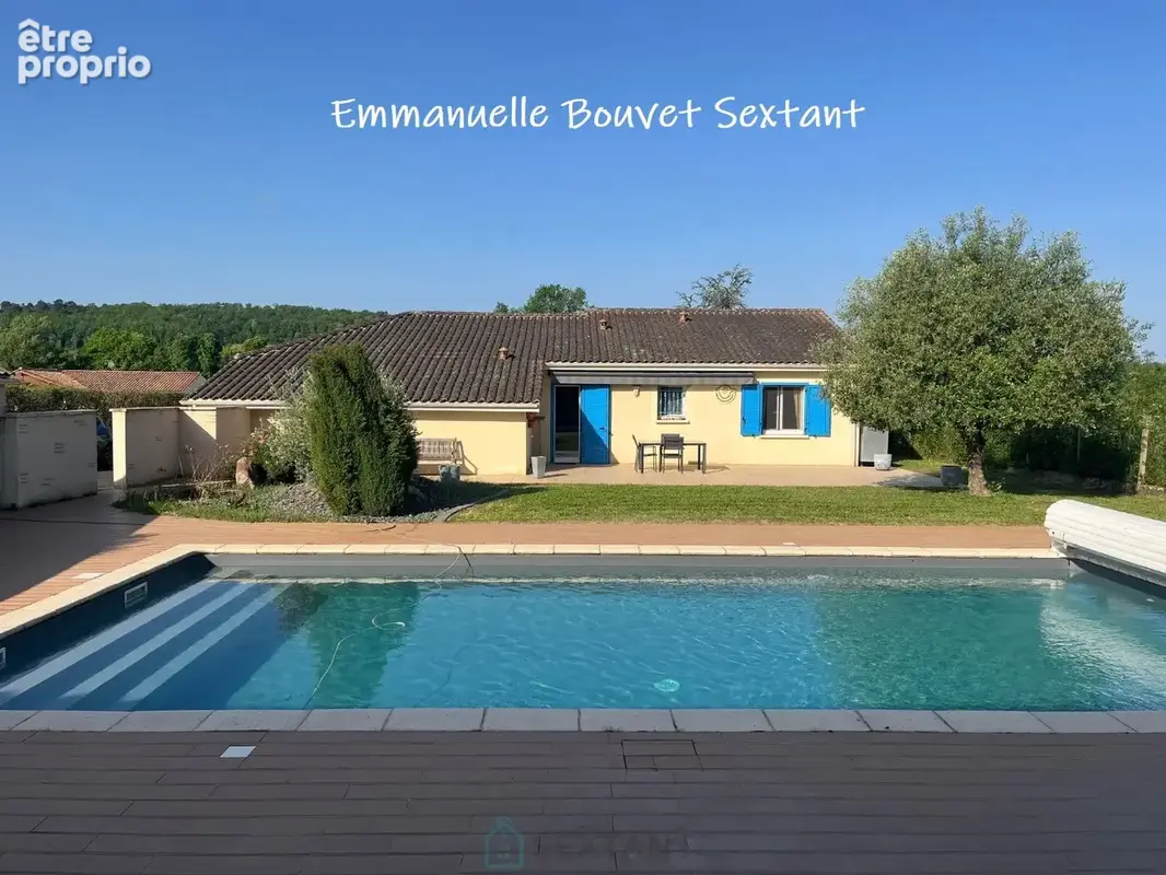 Maison contemporaine de plain-pied avec piscine, grande dépendance double-garage, dépendance aménageable en studio, terrasse cou - photo 4
