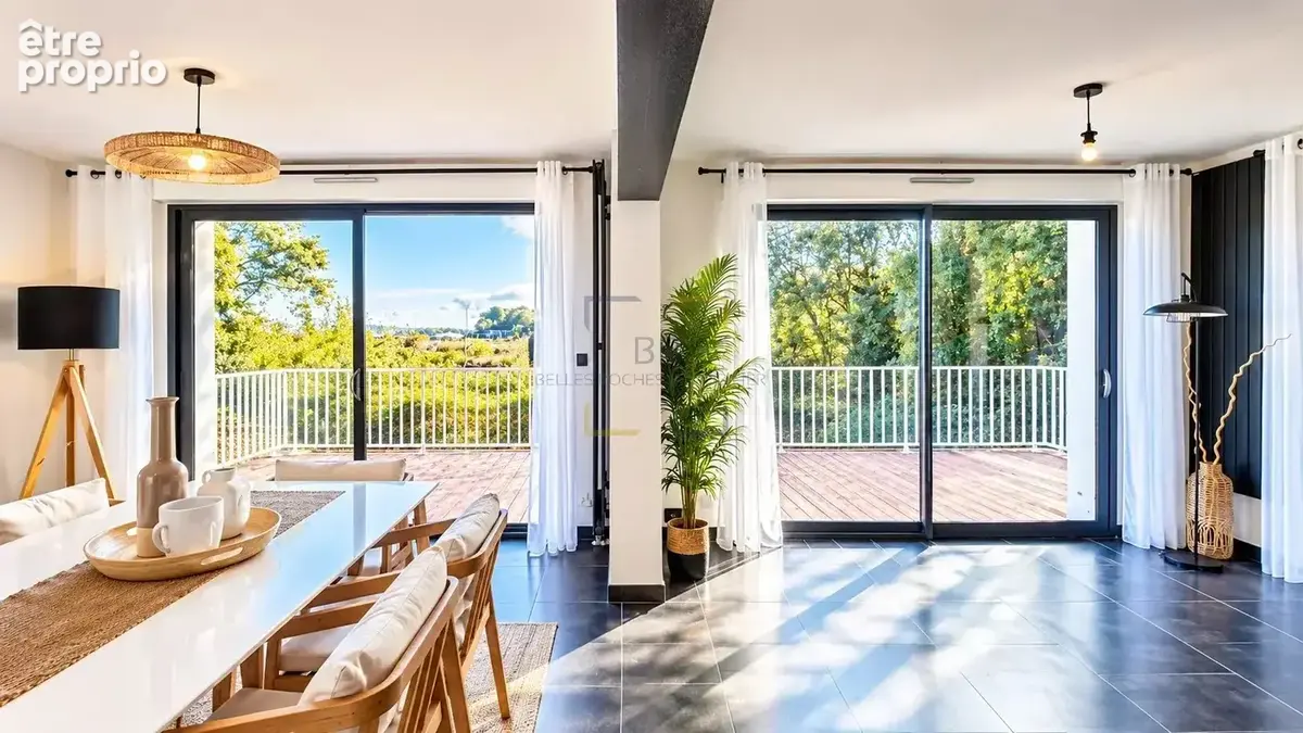 Maison familiale avec vue panoramique sur le port de kercabellec, les marais et le traict - photo 4