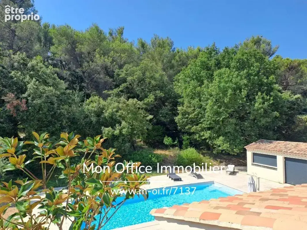 Référence : 7137-VCL. - Maison de plain pied - jardin paysager, calme absolu - 4 chambres 1 bureau - Simiane Collongue - photo 5