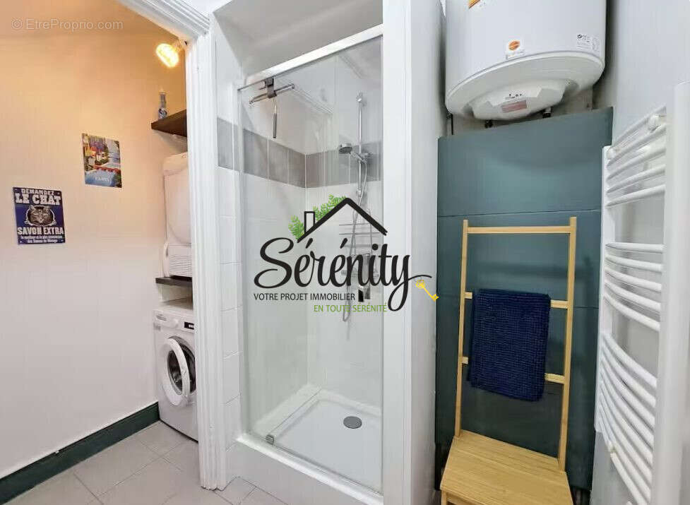 Salle de douche - Appartement à LILLE