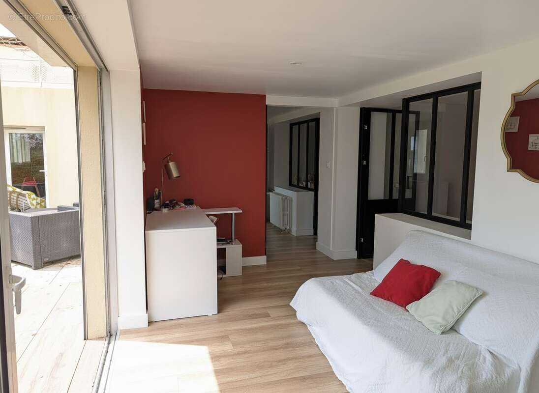 Le bureau du rez-de-jardin - Maison à VERTOU