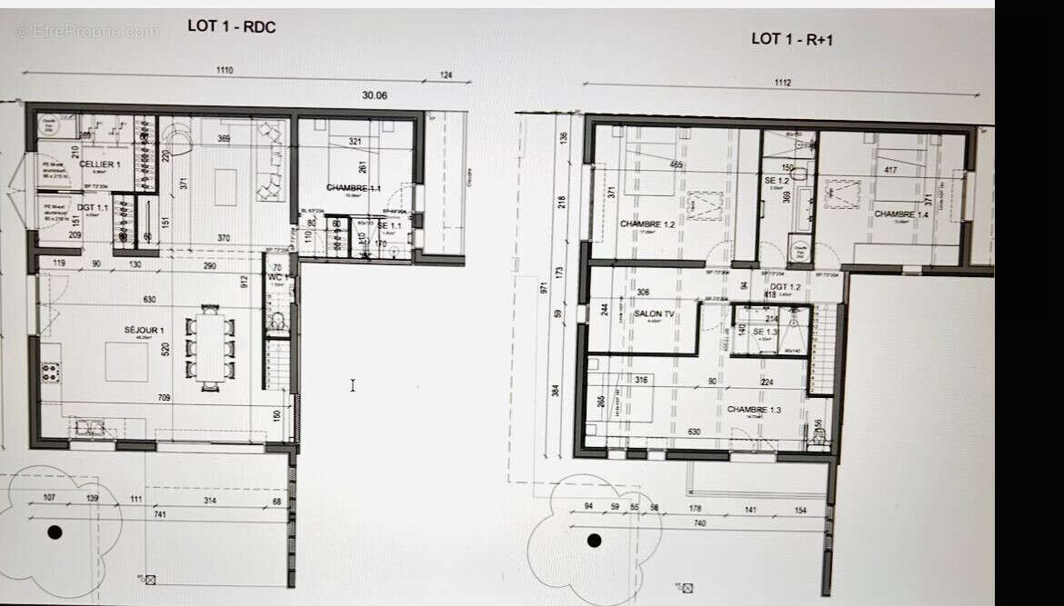 plan de la maison  - Maison à BISCARROSSE