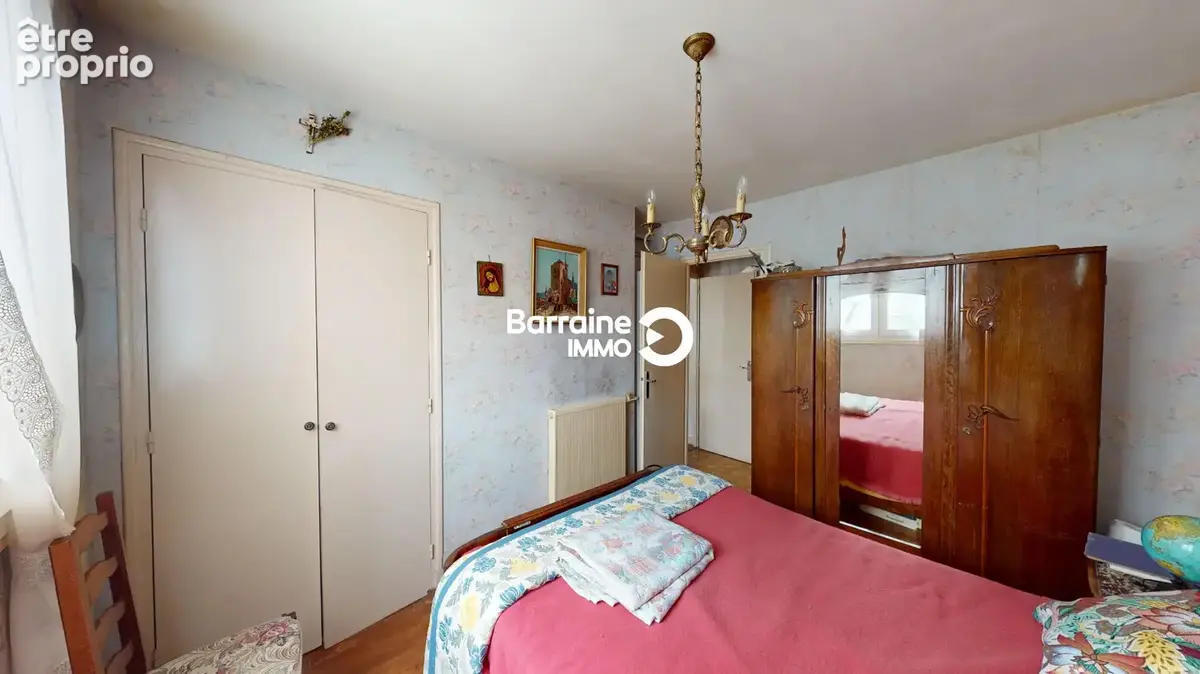 A vendre brest  recouvrance  jardin des explorateurs  appartement t3   51.43 m² deux chambres   garage privatif - photo 4