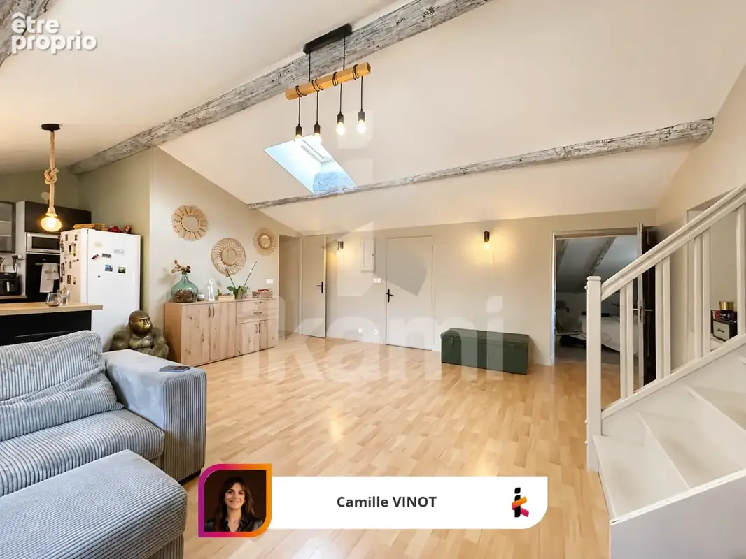Appartement T3 sous les toits, confort et modernité, à venir découvrir ! - photo 2