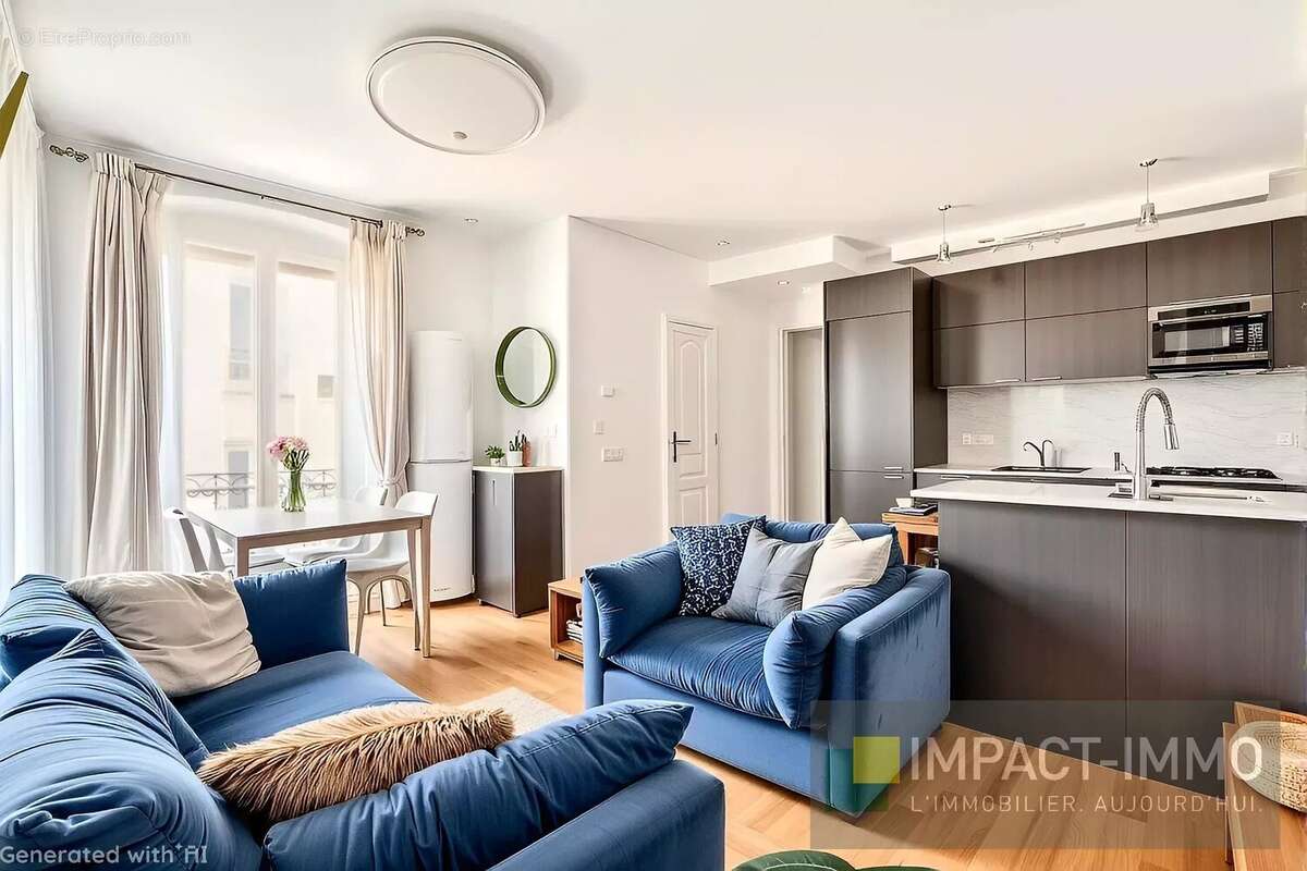 Appartement à PARIS-18E