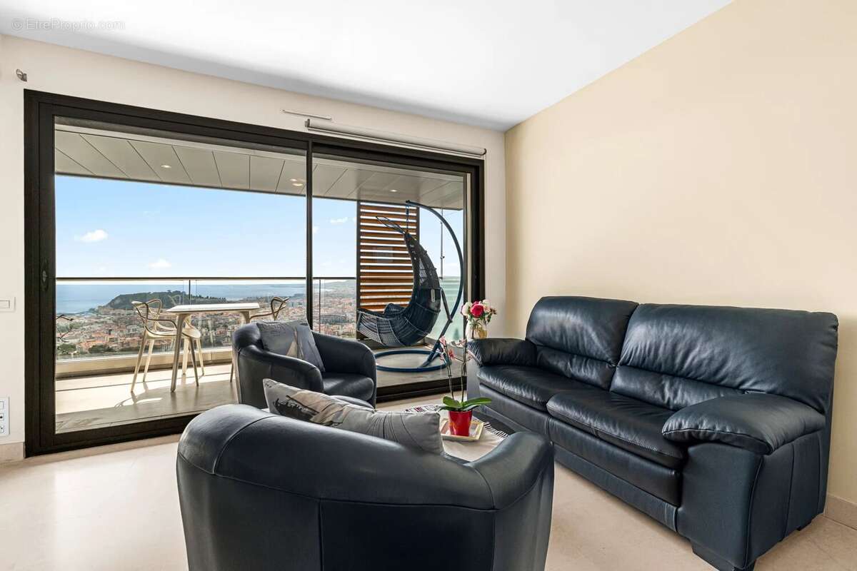 Nice vinaigrier – résidence de prestige "blanche de castille" – 3 pièces de 62 m² – vue mer panoramique & baie des anges – pisci - photo 7