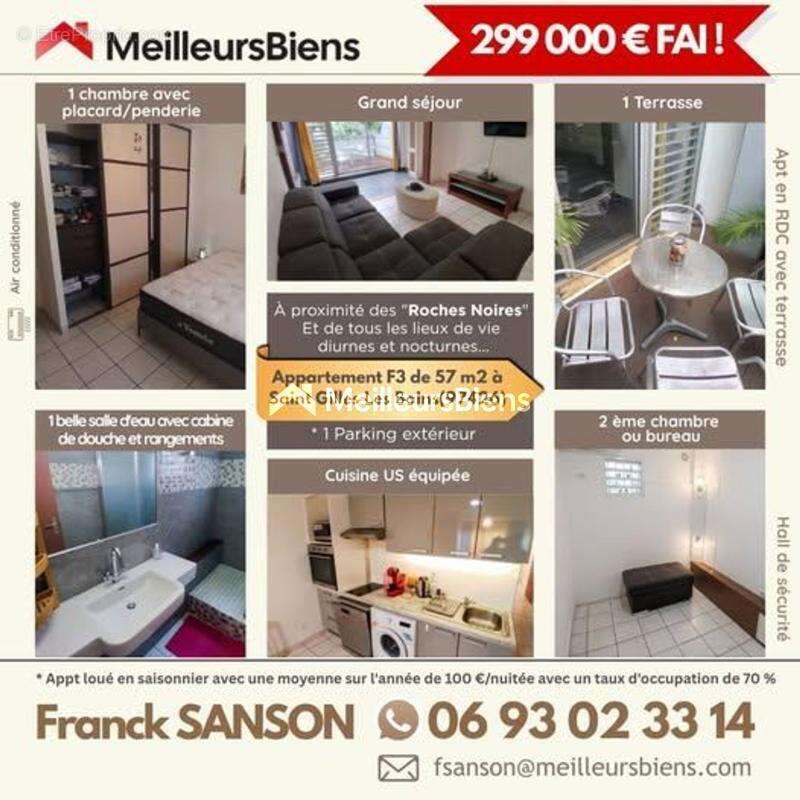 Appartement à SAINT-LEU