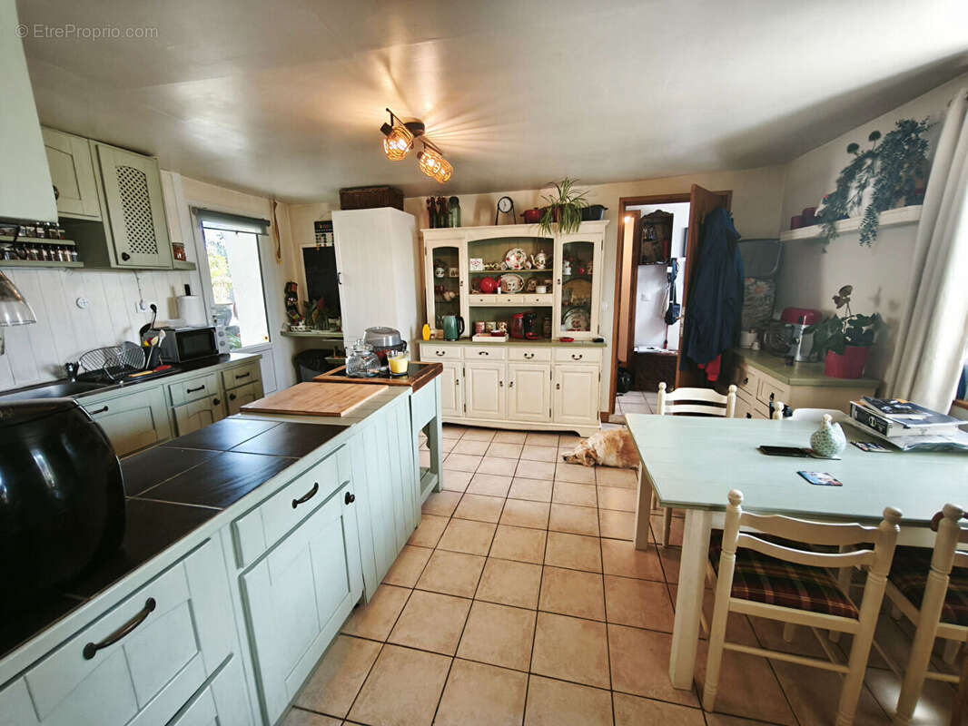 CÔTES-D'ARMOR, Saint-Mayeux, Maisonnette mitoyenne, trois chambres, centre du village - photo 3