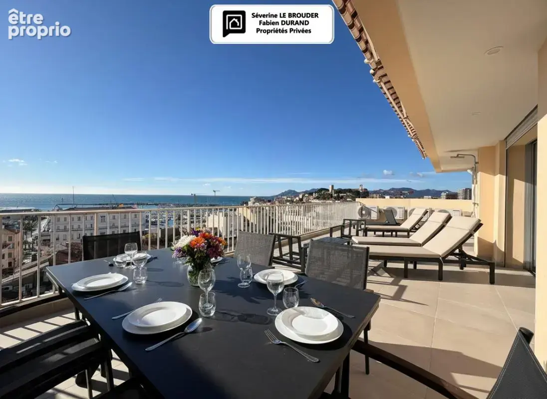Penthouse 3 pièces 78 m²  - 86 m² de terrasses - Vue mer & Palais des Festivals - photo 16