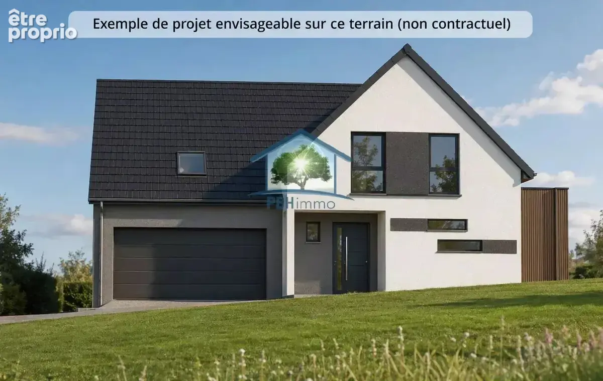 OBERMODERN (67) - Terrain constructible et viabilisé 4.94 ares LIBRE D'ARCHITECTE - photo 4