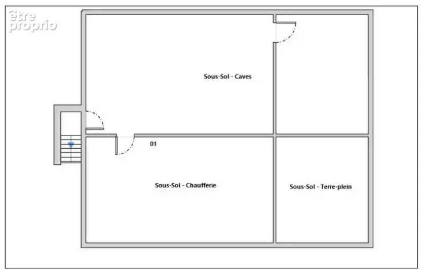 Maison individuelle T5 de 95 m2 à rénover avec terrain à GUENANGE - photo 3
