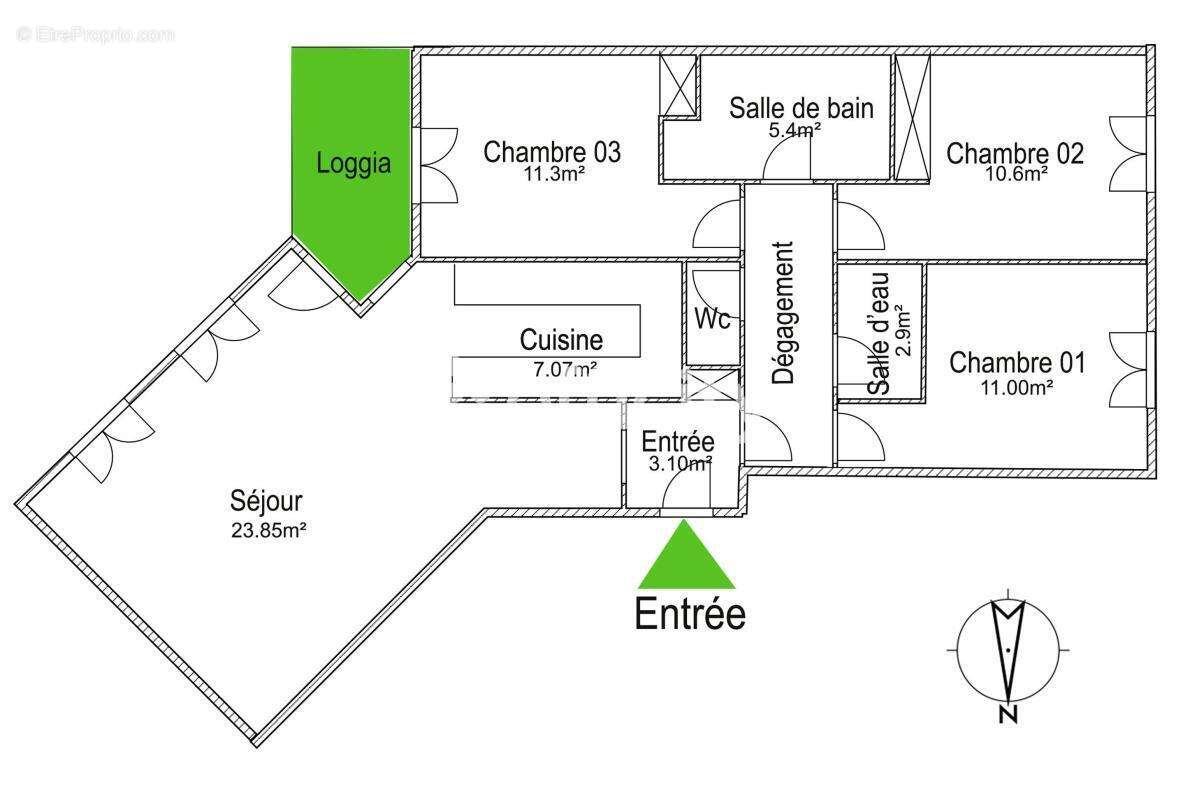 Appartement à ANTONY