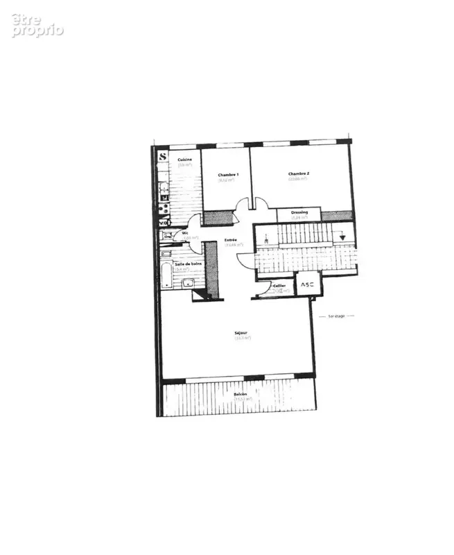 Chemin du Bois - APPARTEMENT COUP DE COEUR -Rillieux La Pape - 5 pièces 95 m² - photo 17