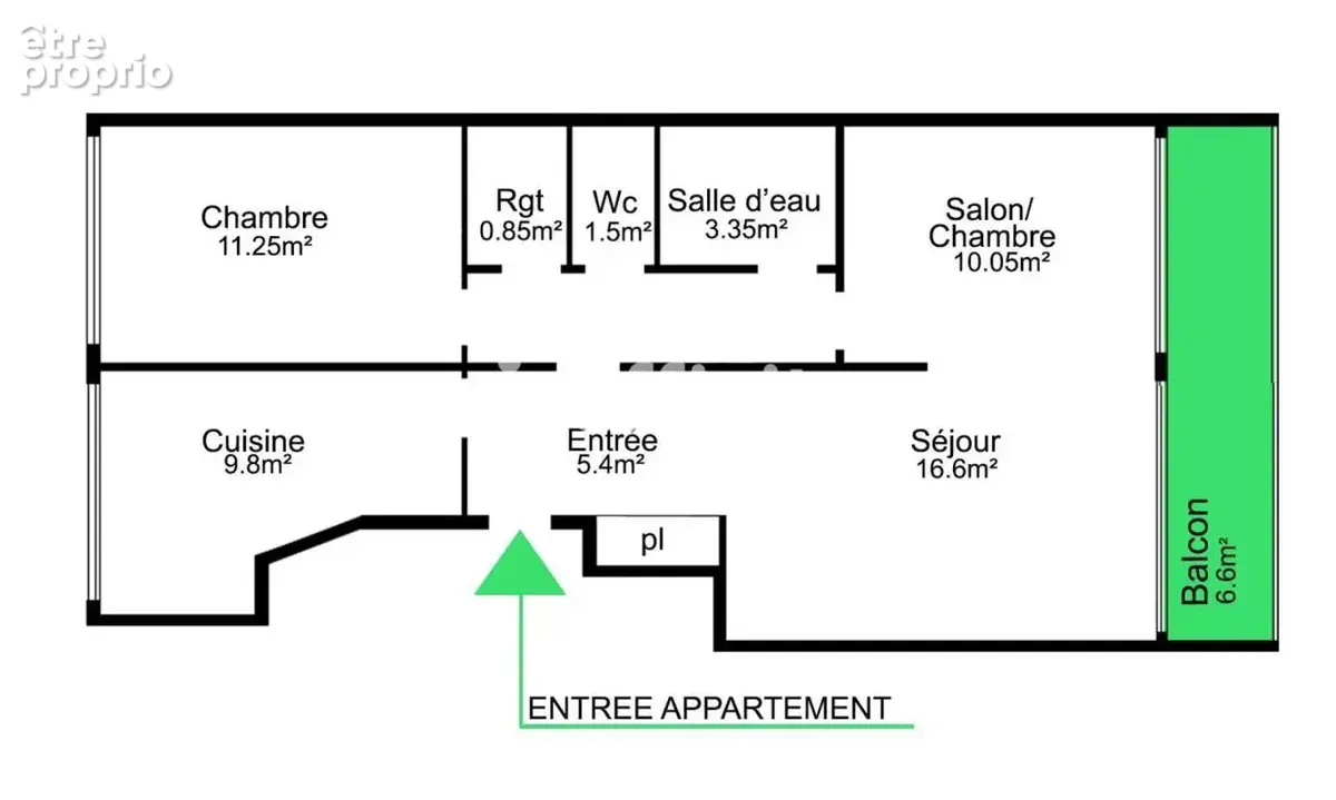 Appartement - photo 3