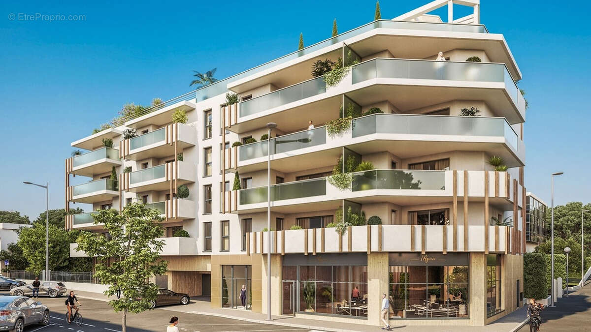Cagnes sur mer neuf vue mer  proche plages commerces ecoles - photo 2