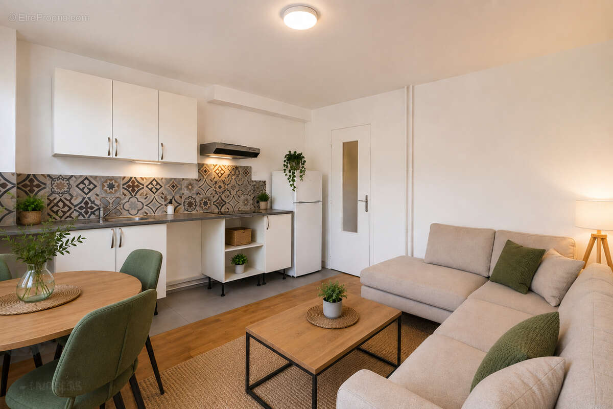 Appartement Saint Denis 2 pièce(s) 32 m2 - photo 2