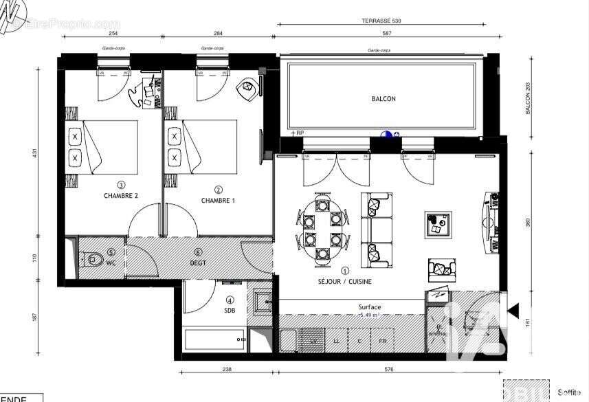 Photo 7 - Appartement à COUPVRAY