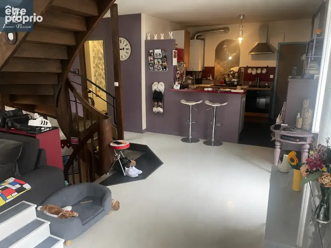 A vendre dijon centre beau t3 atypique avec cachet de l'ancien - photo 3