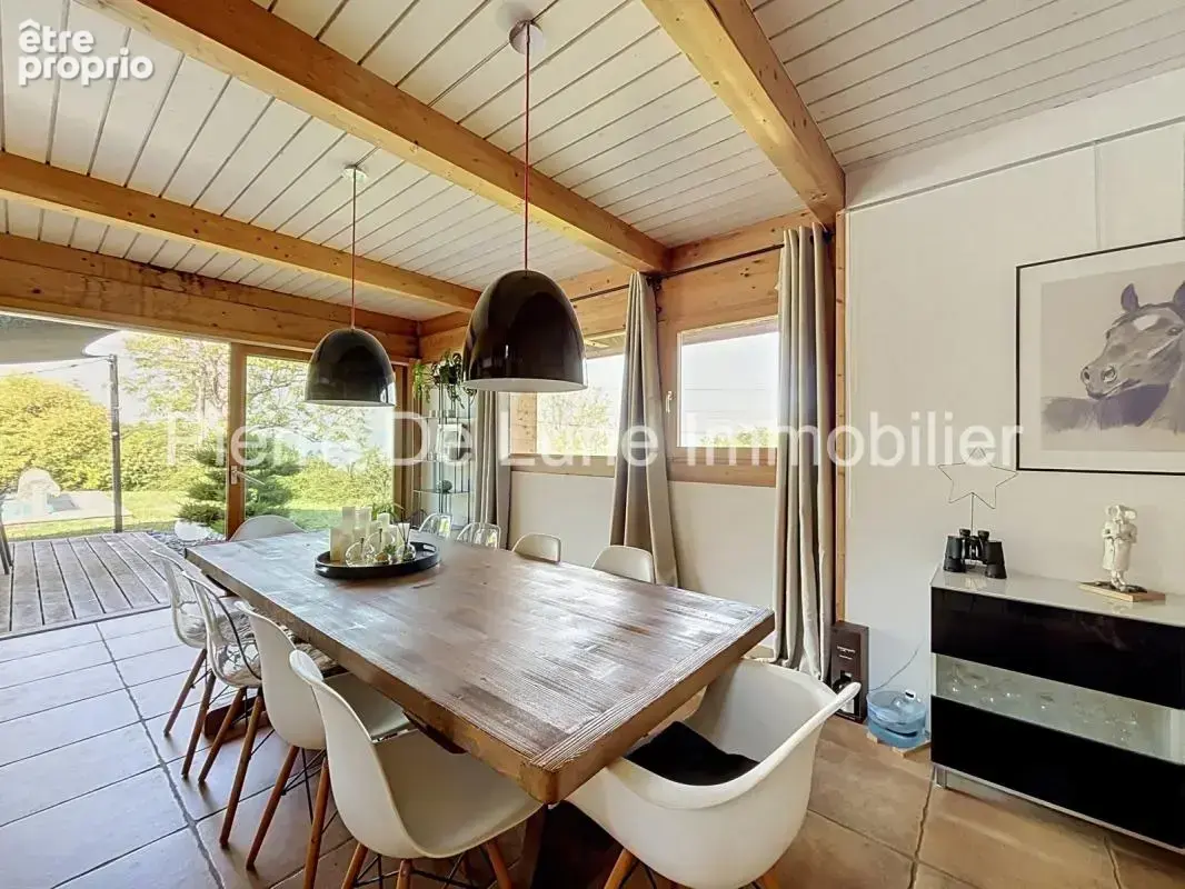 Trévignin – Maison d'exception en ossature bois avec vue dominante, piscine et panorama sur les montagnes - photo 7
