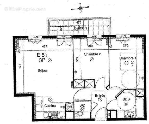 Appartement à LE PLESSIS-ROBINSON