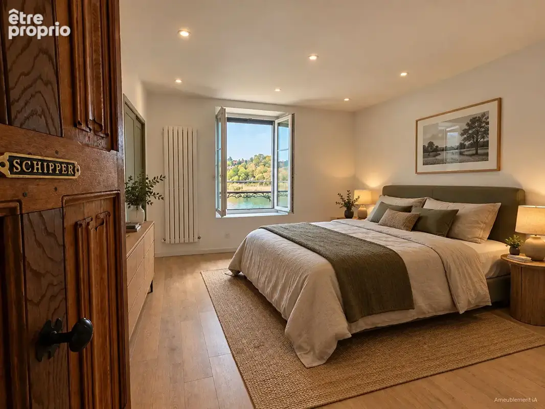 A 13 mn de fontainebleau maison +  logement indépendant en bord de seine sur un terrain de 930 m2. - photo 7
