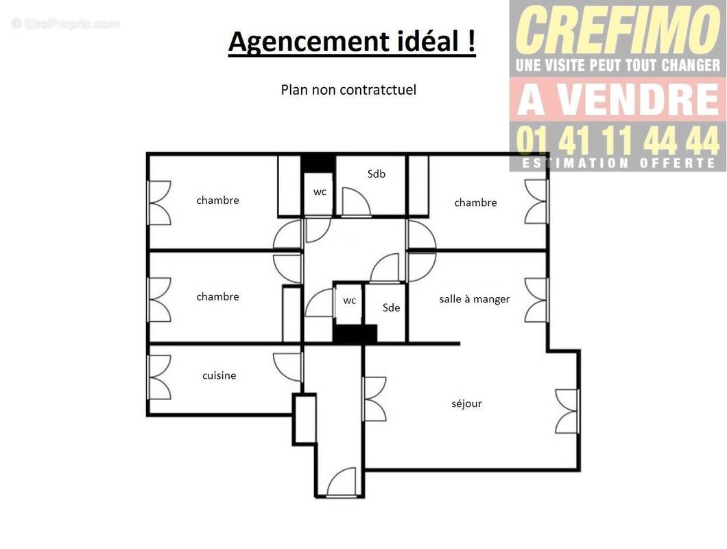 Appartement à ASNIERES-SUR-SEINE