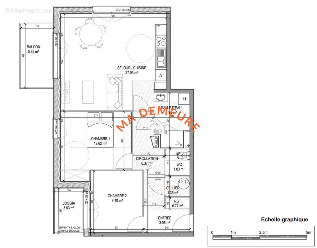 Appartement à WAMBRECHIES