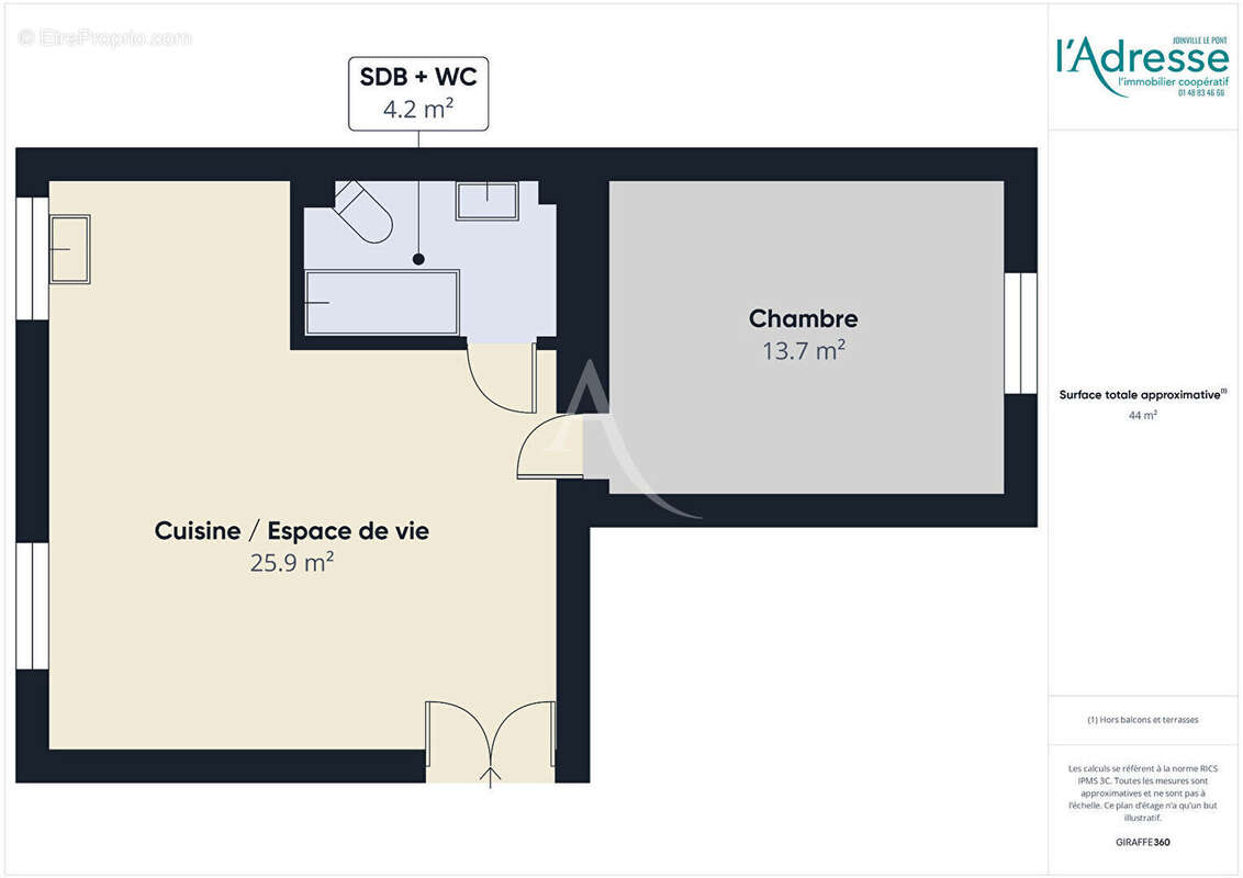 Appartement à SAINT-MAUR-DES-FOSSES