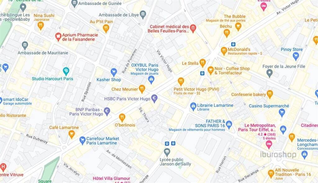 Commerce à PARIS-16E