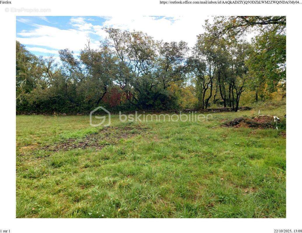 Terrain constructible 1039 m2 - Deaux ( Gard ) - 99 000 euros - photo 5
