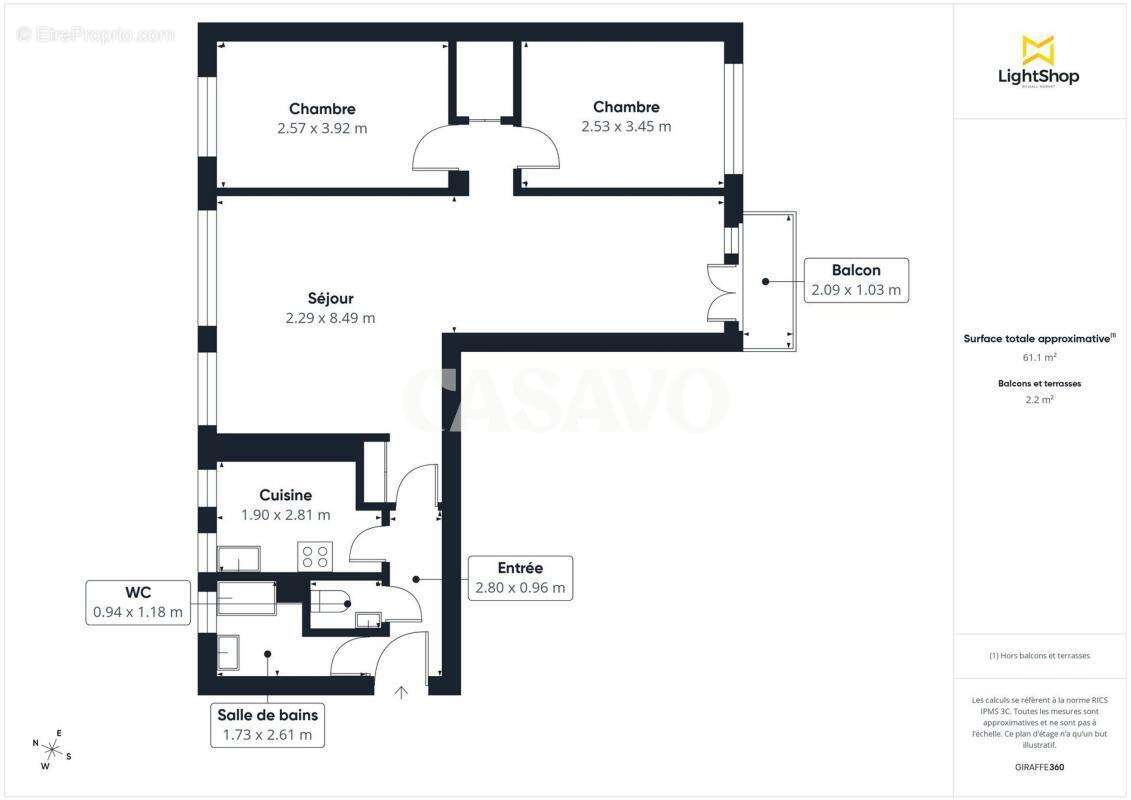 Appartement à ISSY-LES-MOULINEAUX