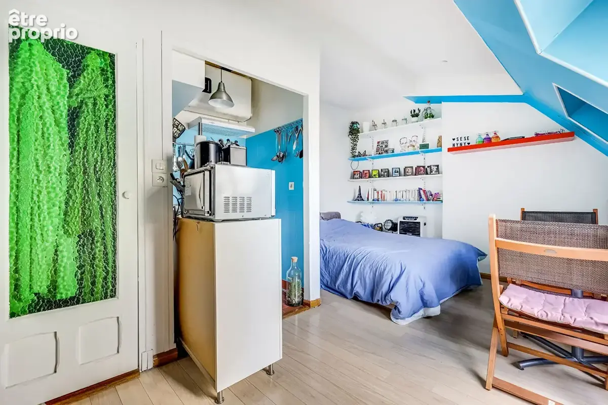 Appartement Paris 1 pièce(s) 16 m2 - photo 9