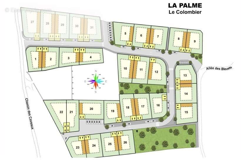 Terrain 457 m² à La Palme  - photo 3