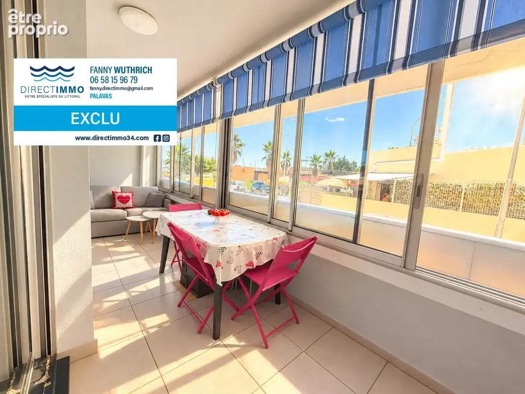 Photo Appartement à Palavas-Les-Flots au prix de 169 000€
