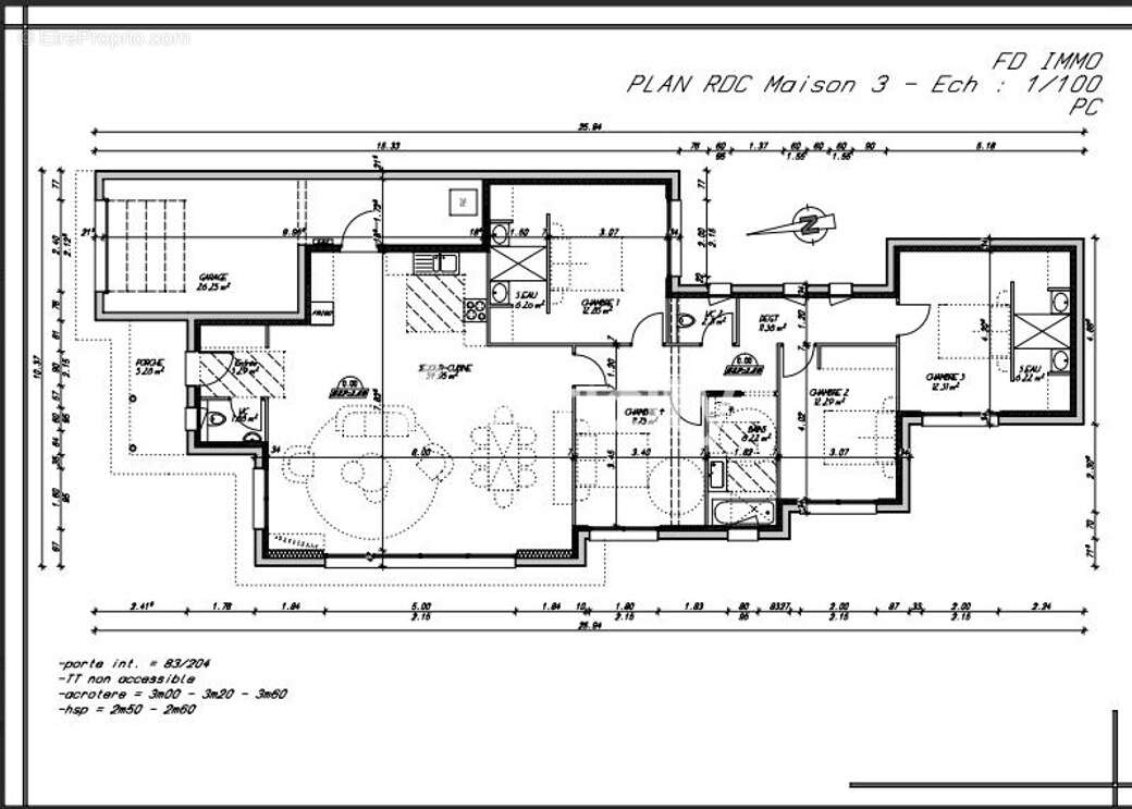 Maison 150 m² à Gujan-Mestras  - photo 21