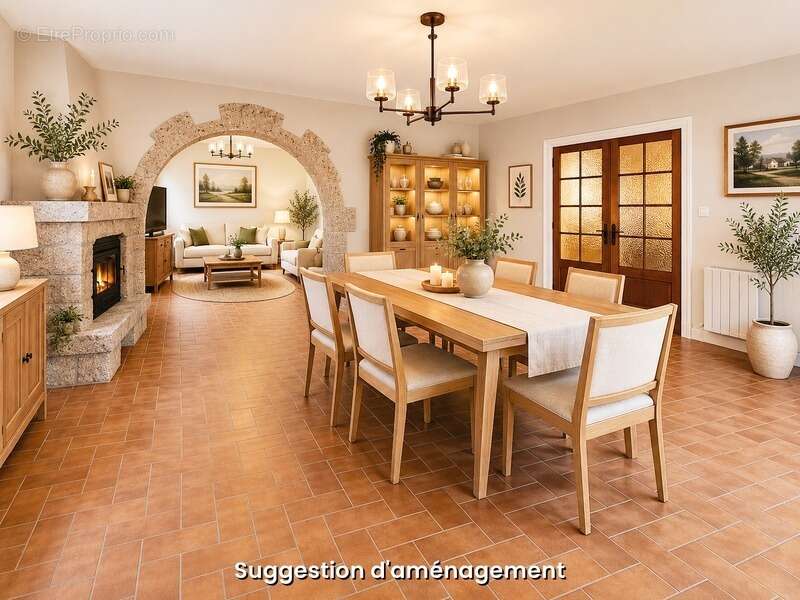 Vaste maison familiale à fort potentiel : Beaux volumes à personnaliser - photo 4